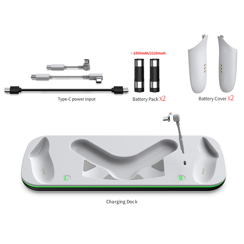 پایه شارژر Dobe برای هدست واقعیت مجازی Meta Quest 3/S مدل TY-3868 - Image 4