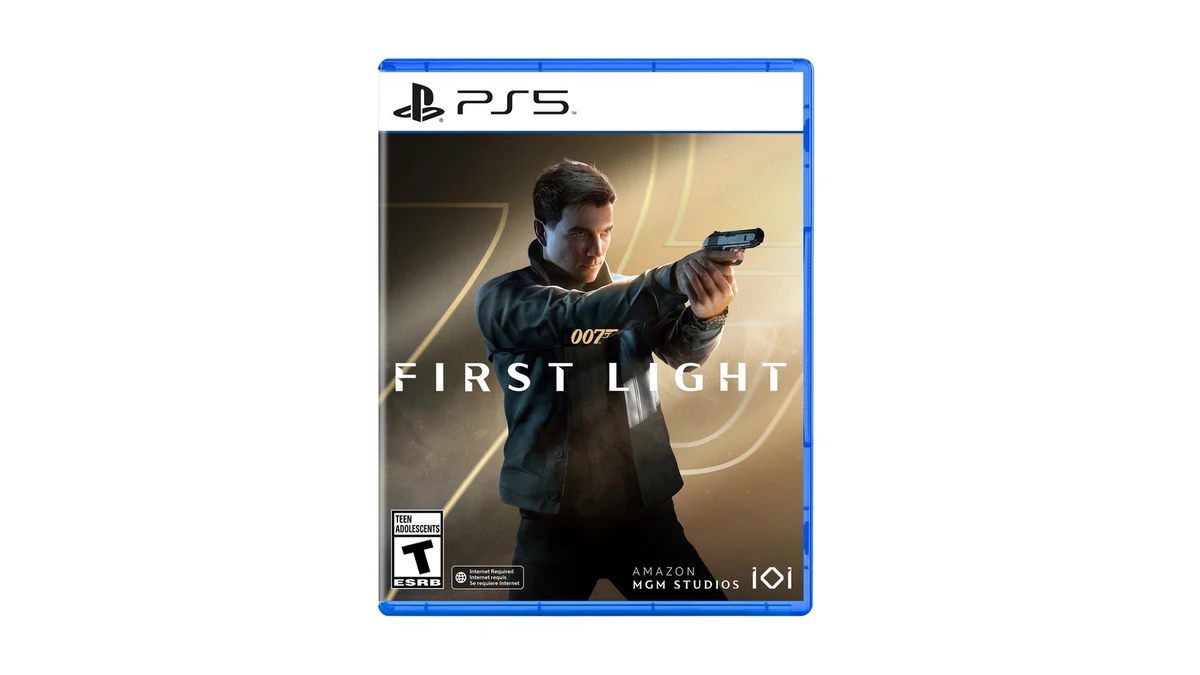 کاور دیسک اصلی بازی 007 First Light برای PS5