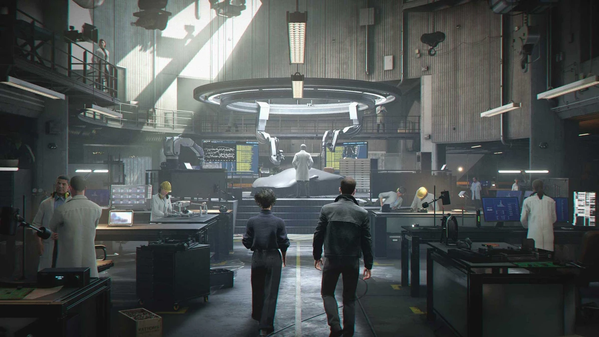 آزمایشگاه Q در بازی 007 First Light