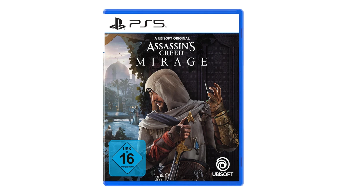 کاور دیسک اصلی Assassin’s Creed Mirage برای PS5