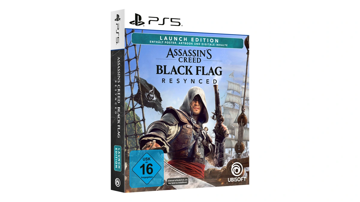 کاور روبهروی Black Flag Resynced برای PS5